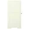 vidaXL Armoire plastique 40x43x85,5 cm design bois glace à la vanille