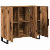 vidaXL Buffet Bois ancien 90 x 34 x 80 cm Bois d'ing&eacute;nierie