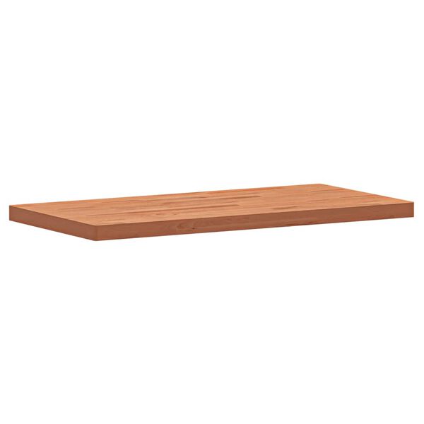 vidaXL Comptoir de salle de bain 100x50x4 cm bois massif de h&ecirc;tre
