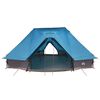 vidaXL Tente Tipi familiale avec toit Bleu 680 x 430 x 270 cm