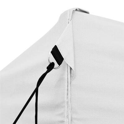 vidaXL Tente de réception pliable professionnelle 3x6 m Acier Blanc