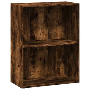 vidaXL Biblioth&egrave;que ch&ecirc;ne fum&eacute; 60x30x77 cm bois d'ing&eacute;nierie