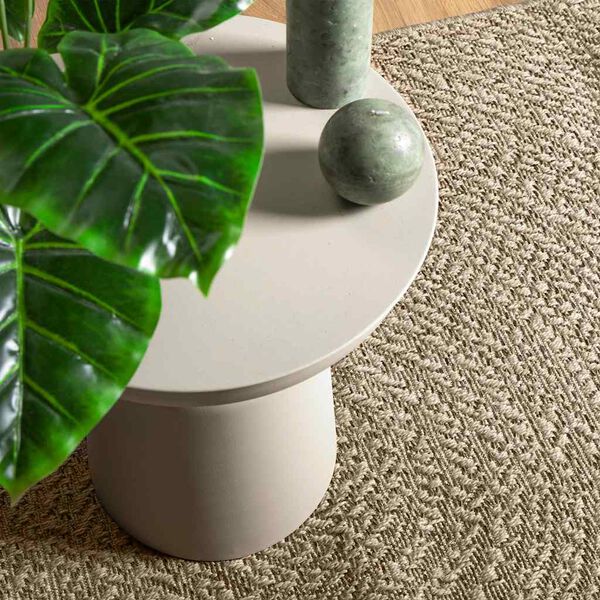 vidaXL Tapis ZIZUR beige 80x250 cm aspect de jute int&eacute;rieur ext&eacute;rieur