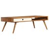 vidaXL Table basse 110x50x35 cm Bois massif