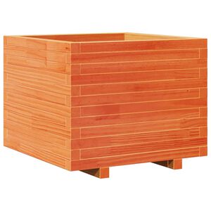 vidaXL Jardini&egrave;re cire marron 60x60x49,5 cm bois de pin massif