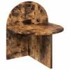 vidaXL Table de chevet Ch&ecirc;ne Fum&eacute; 40 x 35,5 x 45,5 cm