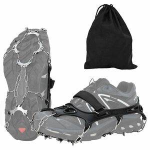 vidaXL Crampons pour chaussures Noir S