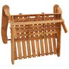 vidaXL Ensemble de salon de jardin Adirondack 5 pcs bois acacia solide