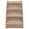 vidaXL Escaliers pliables pour chiens Marron 62x40x49,5 cm