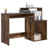 vidaXL Bureau Ch&ecirc;ne fum&eacute; 120,5 x 44 x 88,5 cm Bois d'ing&eacute;nierie