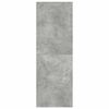vidaXL Meuble TV mural Gris b&eacute;ton 37x37x107 cm Bois d&rsquo;ing&eacute;nierie