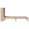 vidaXL Lit biblioth&egrave;que sans matelas 90x190 cm bois de pin massif
