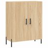 vidaXL Buffet haut Ch&ecirc;ne sonoma 69,5x34x180 cm Bois d'ing&eacute;nierie