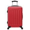 vidaXL Ensemble de valises 3 pcs Rouge 50 x 31 x 78 cm