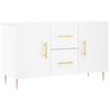 vidaXL Buffet blanc 100x36x60 cm bois d'ing&eacute;nierie