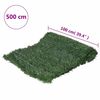 vidaXL Cl&ocirc;ture en gazon artificiel vert 1x5 m