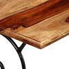 vidaXL Table console Bois massif de Sesham 100 x 40 x 75 cm