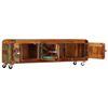 vidaXL Meuble TV 120 x 30 x 37 cm Bois de récupération massif