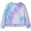 Sweatshirt pour enfants multicolore 116