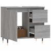 vidaXL Armoire de bain sonoma gris 65x33x60 cm bois d'ingénierie
