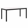 vidaXL Table basse Blanc 100 x 50 x 45 cm Bois de pin massif