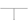 vidaXL Auvent automatique sur pied 600x350 cm Jaune/Blanc