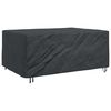 vidaXL Housse pour meubles Uni Noir 210 x 130 x 70 cm 210D