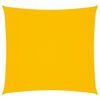 vidaXL Voile de parasol tissu oxford carr&eacute; 2x2 m jaune