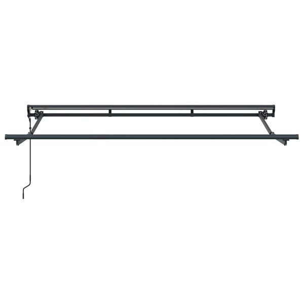 vidaXL Auvent r&eacute;tractable &eacute;lectrique Jaune et blanc 3,5 x 2 m