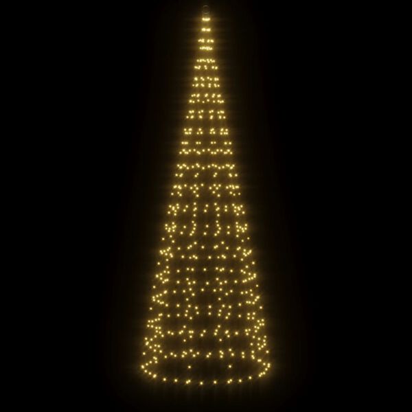 vidaXL Sapin de No&euml;l &agrave; LED 550 LED blanc 300 cm
