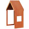 vidaXL Toit de lit pour enfants 55x99x139,5 cm bois de pin massif