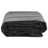 vidaXL B&acirc;che anthracite 4x7 m 650 g/m&sup2;