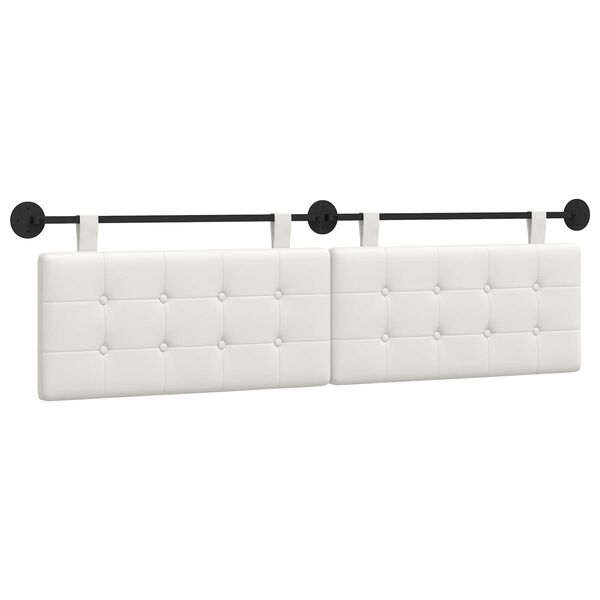 vidaXL T&ecirc;te de lit suspendue Montage mural Simili cuir