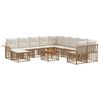 vidaXL Ensemble de canap&eacute;s d'ext&eacute;rieur 12 pc 11 place