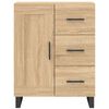 vidaXL Buffet ch&ecirc;ne sonoma 69,5x34x90 cm bois d'ing&eacute;nierie