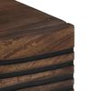 vidaXL Table basse Marron et Noir 80 x 50 x 40 cm Bois d'acacia massif