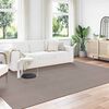 vidaXL Tapis de surface Rectangulaire LUGO Taupe 340 x 240 cm