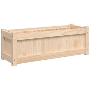 vidaXL Jardini&egrave;re d'ext&eacute;rieur 90x31x31 cm bois de pin massif