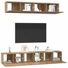 vidaXL Ensemble meuble TV 5 pcs Ch&ecirc;ne artisanal Bois d'ing&eacute;nierie