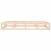 vidaXL Cadre de lit sans matelas 120x200 cm bois massif