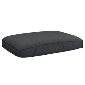 vidaXL Coussin Noir 120 x 80 x 12 cm Tissu Oxford