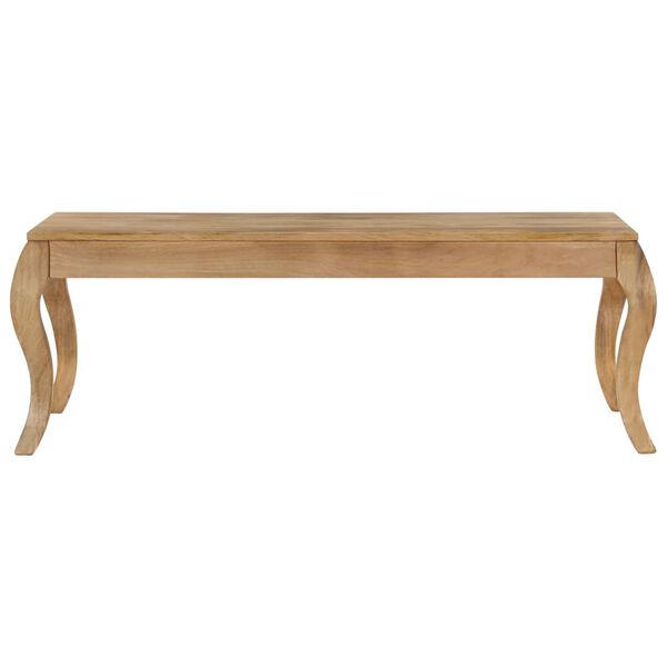 vidaXL Table basse 110x60x40 cm Bois de manguier massif