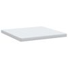 vidaXL Matelas Blanc 200 x 200 cm Tissu jacquard