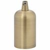 vidaXL Douilles de lampe 2 pcs bronze E27