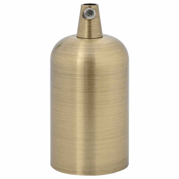 vidaXL Douilles de lampe 2 pcs bronze E27