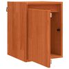 vidaXL Meuble mural Cire marron 30 x 30 x 40 cm Bois de pin massif