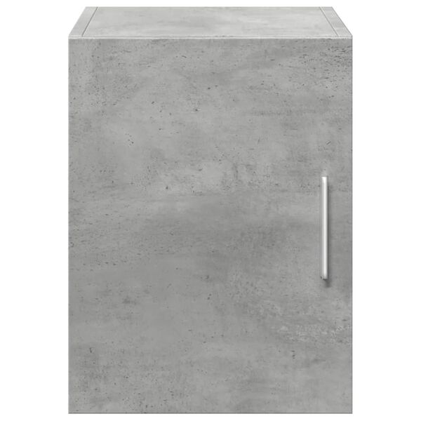 vidaXL Armoire murale gris béton 30x42,5x40 cm bois d'ingénierie
