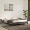 vidaXL Cadre de lit sans matelas gris fonc&eacute; 140x200 cm velours
