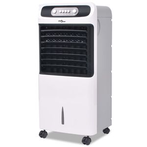 vidaXL Refroidisseur d'air mobile 80 W 12 L 496 m&sup3; / h
