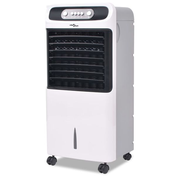 vidaXL Refroidisseur d'air mobile 80 W 12 L 496 m&sup3; / h